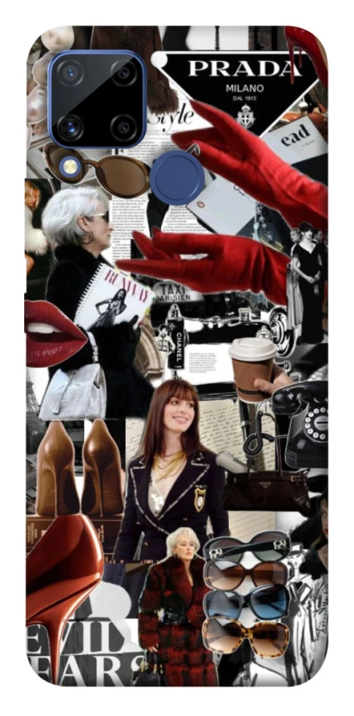 Чехол на Realme C15 Fashion collage ver.13 фото 1 из 1