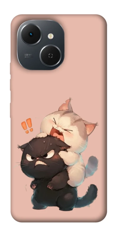 Чехол на TECNO Spark 40C Сat and cat фото 1 из 1