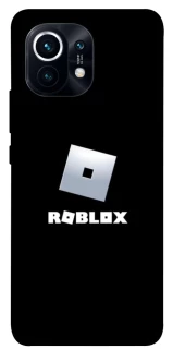 Чехол на Xiaomi Mi 11 Roblox logo black фото 1 из 1