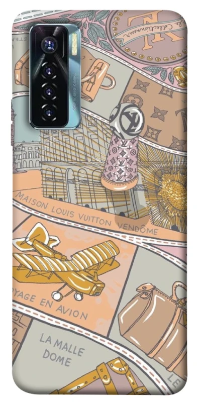 Чехол на TECNO Camon 17 Pro Fashion collage ver.2 фото 1 из 1