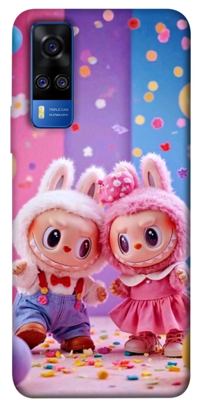 Чохол на Vivo Y51a Labubu twins ver.3 фото 1 з 1