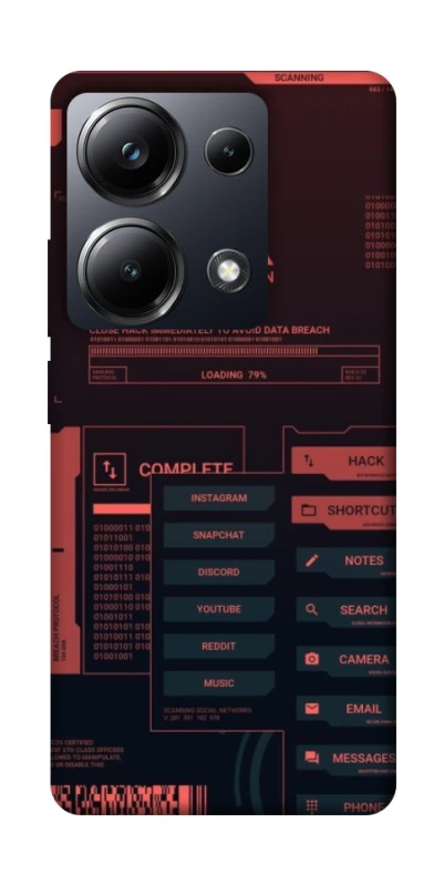 Чохол на Xiaomi Poco M6 Pro 4G Attention фото 1 з 1