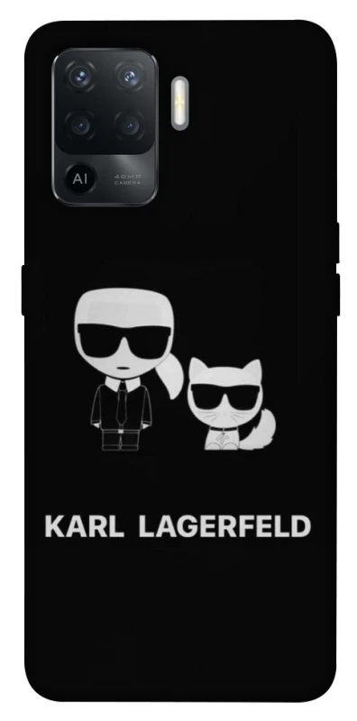 Чехол на Oppo Reno 5 Lite Karl Lagerfeld фото 1 из 1