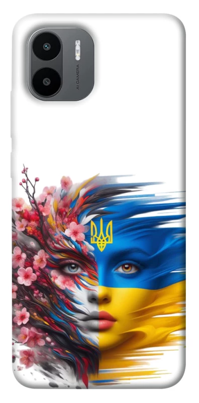 Чохол на Xiaomi Redmi A1+ / Poco C50 / A2+ Flowering Ukraine фото 1 з 1