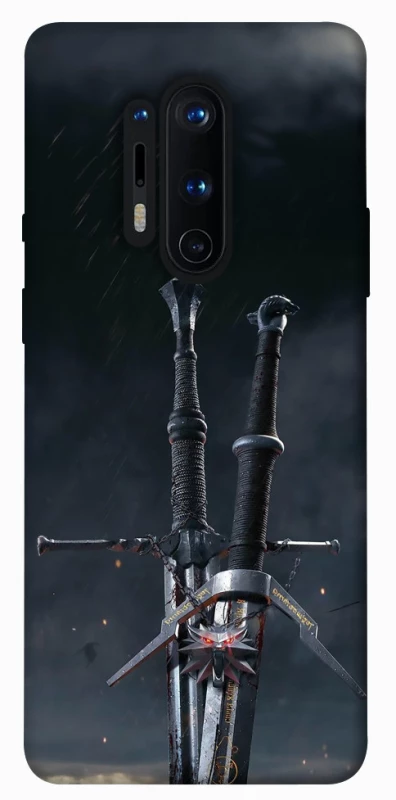 Чохол на OnePlus 8 Pro Мечі Ведьмака фото 1 з 1