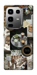 Чехол на Infinix Note 50 Pro Coffee collage ver.4 фото 1 из 1