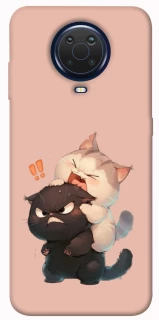 Чехол на Nokia G20 / G10 / 6.3 Сat and cat фото 1 из 1