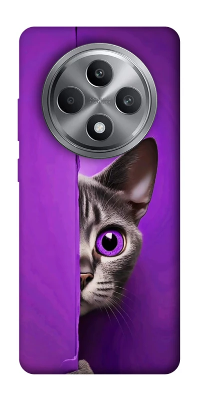 Чохол на Oppo Reno 12 F 4G Кіт-підглядач фото 1 з 1