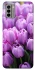 Чехол на Nokia G22 Фиолетовые тюльпаны фото 1 из 1