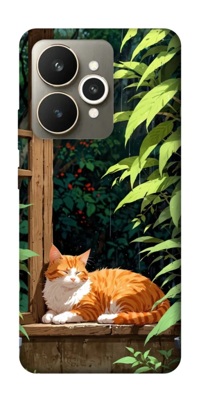 Чохол на Realme 15 red cat фото 1 з 1