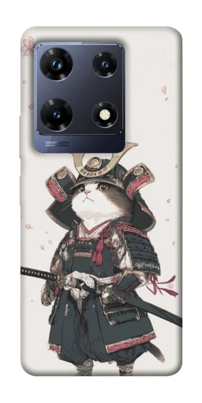 Чехол на Infinix Note 30 Pro Samurai Cat Warrior фото 1 из 1