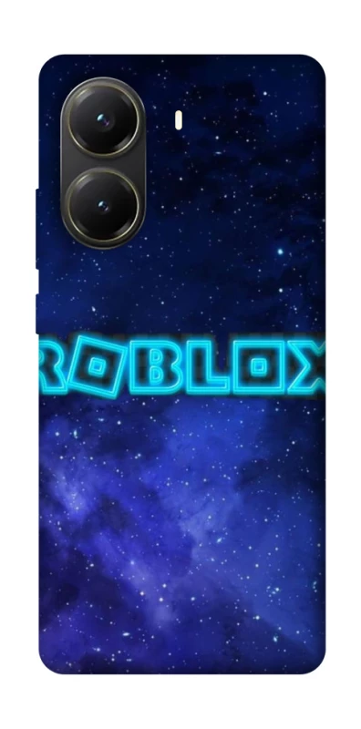Чохол на Xiaomi Poco X6 Pro Roblox Space Logo Blue фото 1 з 1