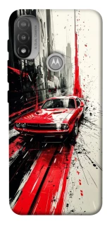 Чохол на Motorola Moto E20 Painted Mustang фото 1 з 1