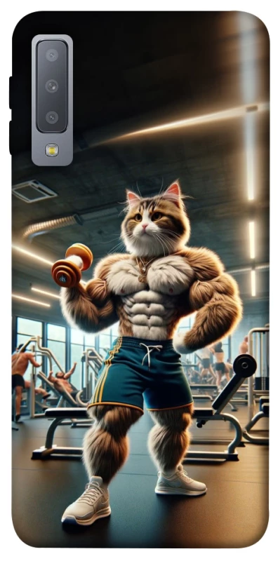 Чохол на Samsung A750 Galaxy A7 (2018) Кіт качок фото 1 з 1