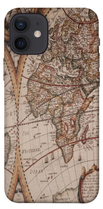 Чехол на Apple iPhone 12 (6.1") Карта путешествий фото 1 из 1