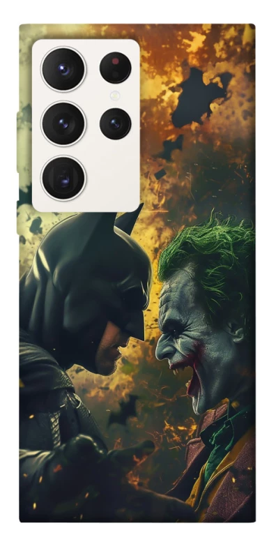 Чохол на Samsung Galaxy S23 Ultra Batman and the Joker фото 1 з 1