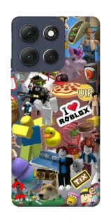 Чохол на Motorola Moto G86 Roblox collage ver.5 фото 1 з 1