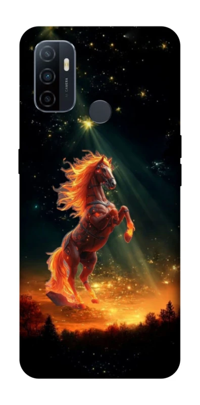 Чохол на Oppo A53 / A32 / A33 Red Fire Horse ver.2 фото 1 з 1