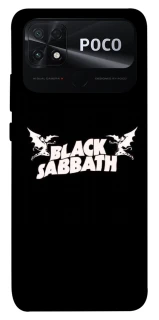 Чехол на Xiaomi Poco C40 Black Sabbath logo ver.2 фото 1 из 1