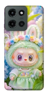 Чехол на Motorola Moto G Power (2025) Labubu & Flowers ver.2 фото 1 из 1