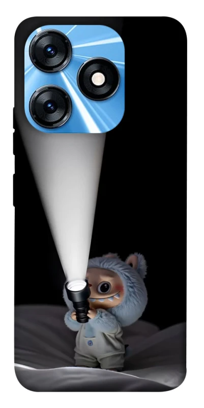 Чохол на TECNO Spark 10 Labubu with flashlight ver.3 фото 1 з 1