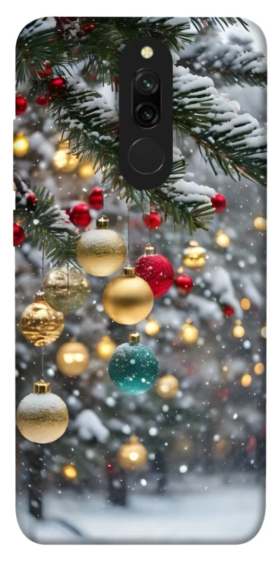 Чохол на Xiaomi Redmi 8 Новорічний v48 фото 1 з 1