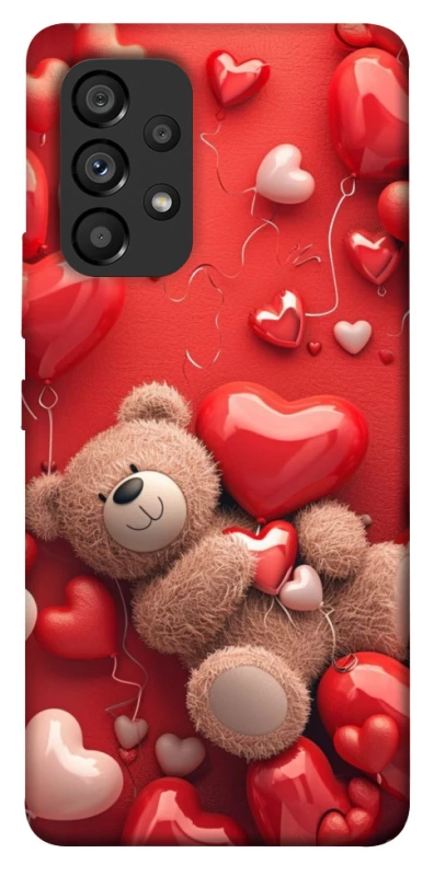 Чохол на Samsung Galaxy A53 5G bear in hearts фото 1 з 1
