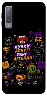 Чехол на Samsung A750 Galaxy A7 (2018) Brawl Stars collage фото 1 из 1