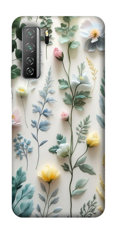 Чохол на Huawei Nova 7 SE Floral design ver.4 фото 1 з 1