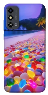 Чохол на ZTE Blade A53 Каміння світиться на березі фото 1 з 1