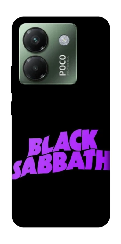 Чохол на Xiaomi Poco M7 pro 5G Black Sabbath logo ver.1 фото 1 з 1