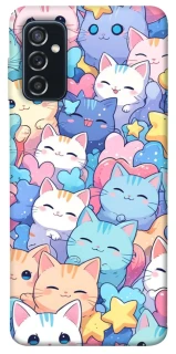 Чехол на Samsung Galaxy M52 Funny Kittens ver.3 фото 1 из 1