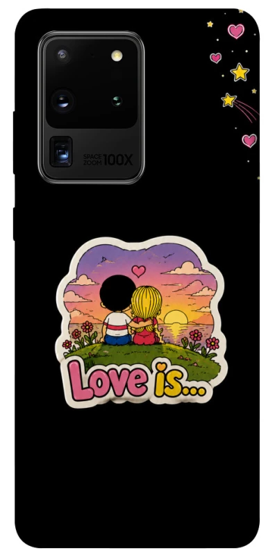 Чохол на Samsung Galaxy S20 Ultra Love is ver.5 фото 1 з 1