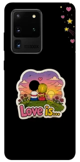 Чехол на Samsung Galaxy S20 Ultra Love is ver.5 фото 1 из 1