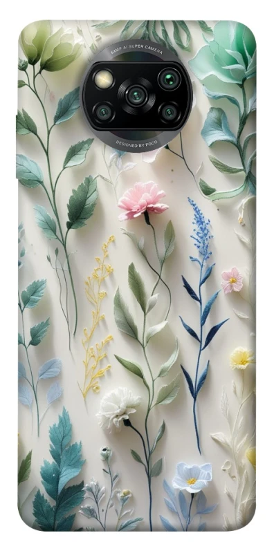 Чохол на Xiaomi Poco X3 NFC / Poco X3 Pro Floral design ver.3 фото 1 з 1