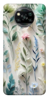 Чехол на Xiaomi Poco X3 NFC / Poco X3 Pro Floral design ver.3 фото 1 из 1