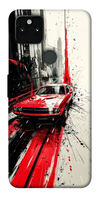 Чехол на Google Pixel 5A Painted Mustang фото 1 из 1