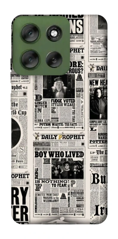 Чохол на Motorola Moto G56 5G Harry Potter newspaper фото 1 з 1