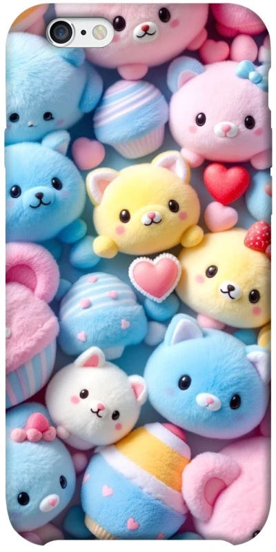 Чехол на Apple iPhone 6/6s plus (5.5") Soft toys фото 1 из 1