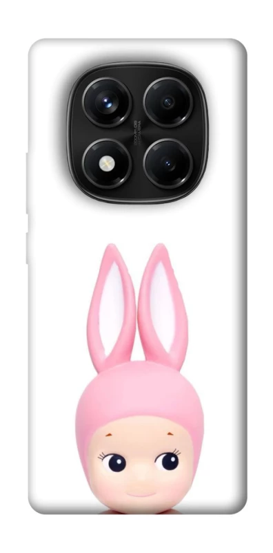 Чохол на Xiaomi Redmi Note 14 Pro 4G Minimal Bunny Peek фото 1 з 1