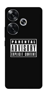 Чехол на Xiaomi Poco F6 Parental Advisory Label фото 1 Чехол на Xiaomi Poco F6 Parental Advisory Label фото 1 из 1