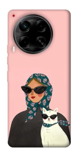 Чехол на TECNO Camon 30 (CL6) Француженки фото 1 из 1