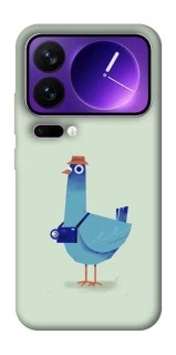 Чехол на Xiaomi 17 Pro Max Голуб-детектив фото 1 из 1