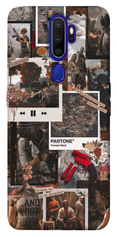 Чохол на Oppo A5 (2020) / Oppo A9 (2020) PUBG Collage фото 1 з 1