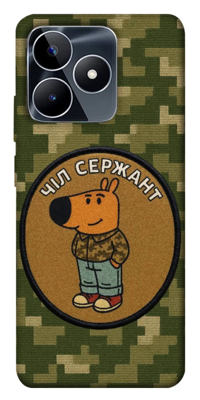 Чехол на Realme C53 Чил сержант фото 1 из 1