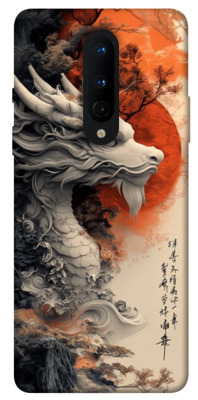 Чохол на OnePlus 8 white dragon фото 1 з 1