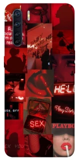 Чехол на Oppo A91 Love collage ver.3 фото 1 из 1