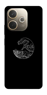 Чехол на Oppo A5 Pro 4G Black tsunami фото 1 из 1