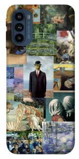 Чехол на Motorola Moto G41 Art collage ver.4 фото 1 из 1