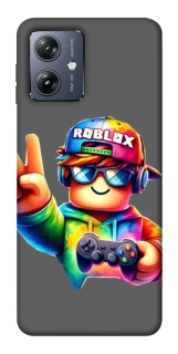 Чохол на Motorola Moto G54 Roblox Gamer Peace фото 1 Чохол на Motorola Moto G54 Roblox Gamer Peace фото 1 з 1